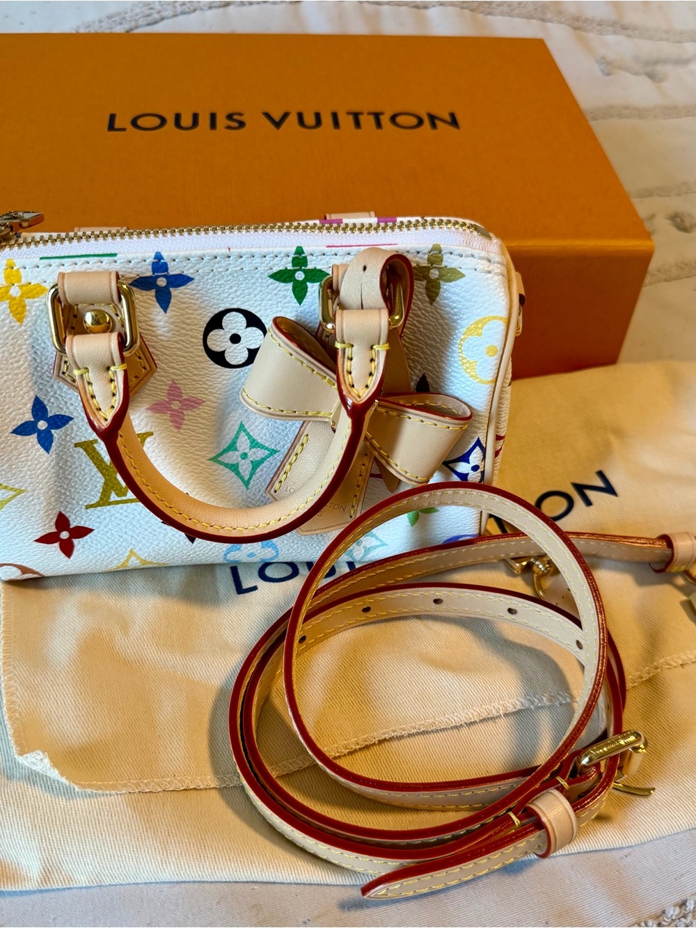 Louis Vuitton X Takashi Murakami Nano Speedy 2025 - Picture 1 of 9